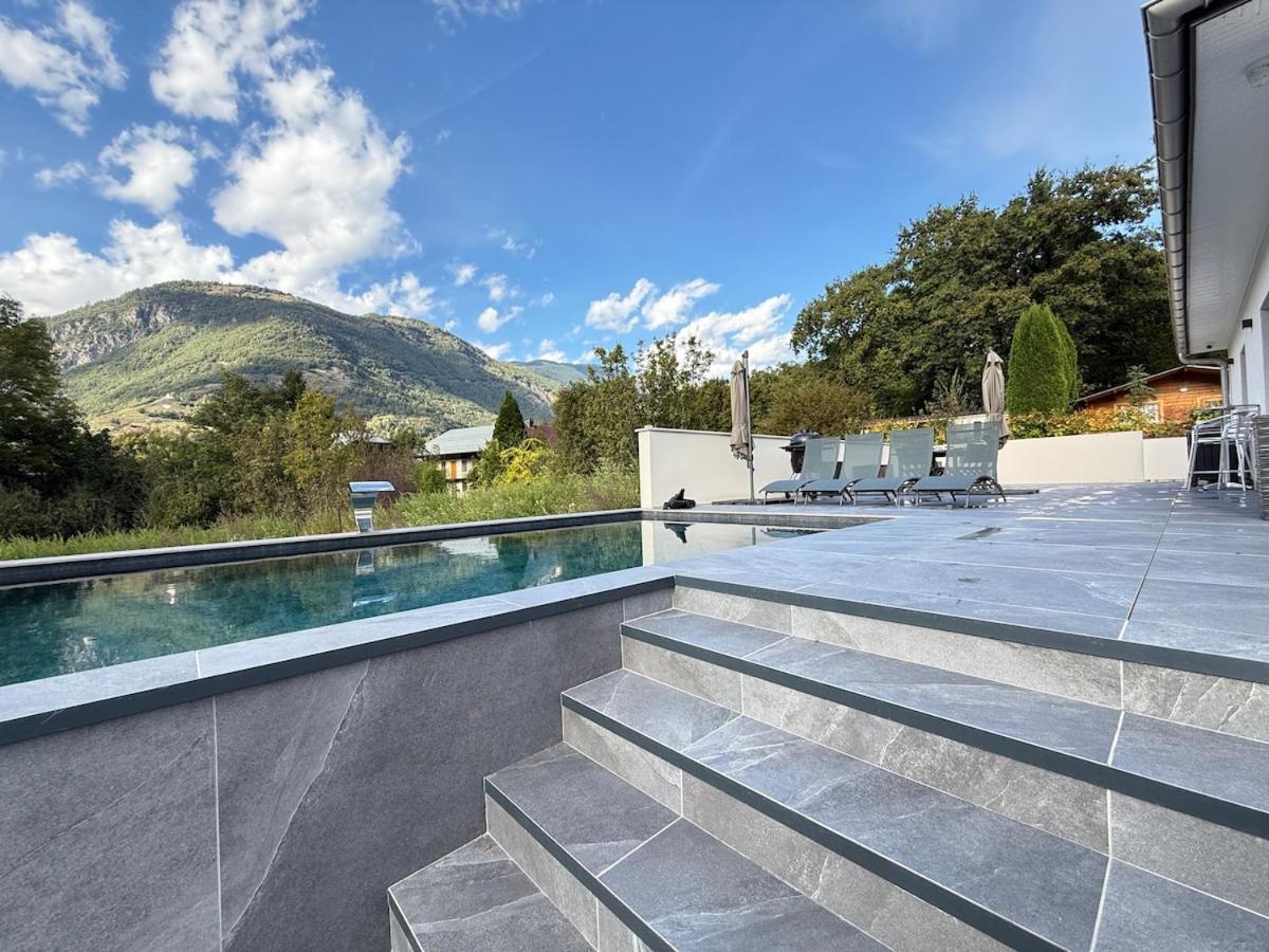 Appartement Le Cocon Proche Station Ski-Piscine Saint Avre la Chambre Ngoại thất bức ảnh